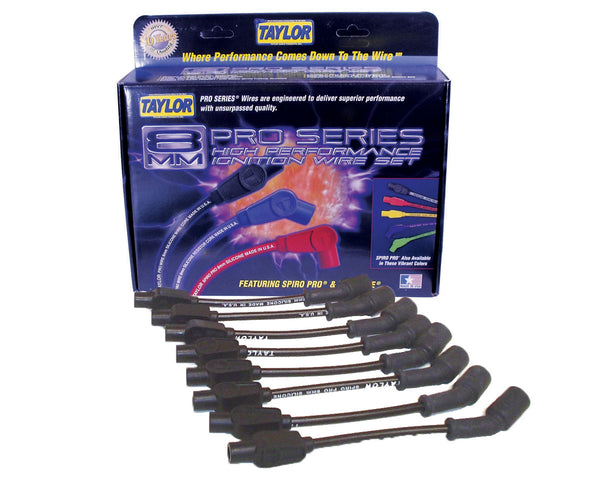 Taylor Cable 72061 8mm Spiro Pro Race Fit black 180 10.625 inch