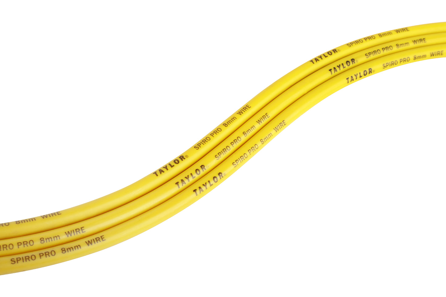 Taylor Cable 73451 8mm Spiro-Pro univ 8 cyl 90 Yellow