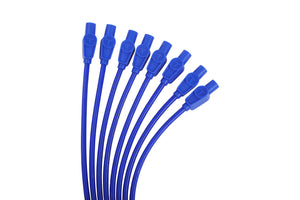 Taylor Cable 73655-YR100 8mm Spiro-Pro univ 8 cyl 180 Blue/Gold 100 Years