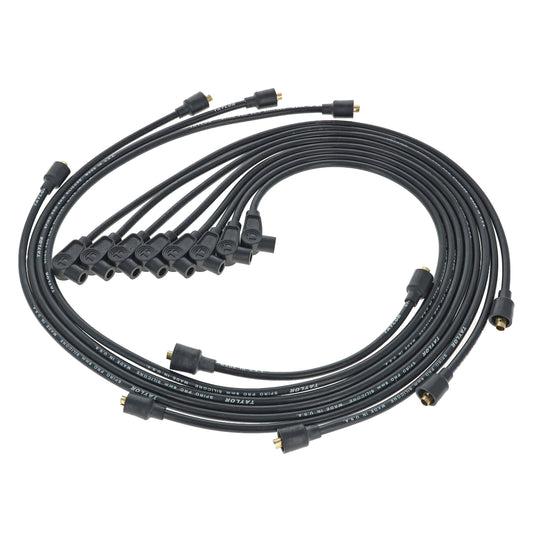 1955-74 Chevy Small Block Non-HEI 8mm Spiro-Pro Spark Plug Wire Set (Available in 2 Colors)