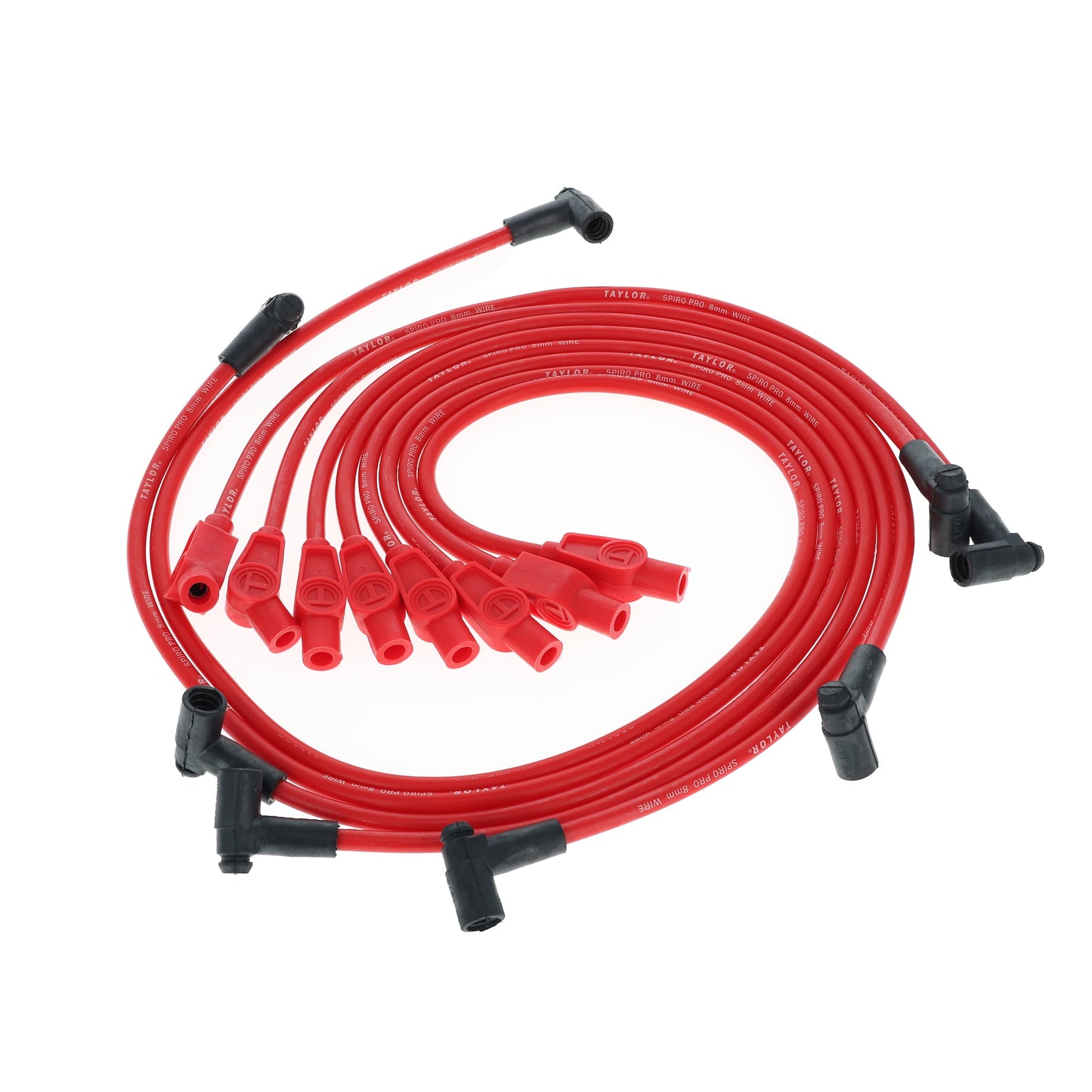1974-81 Pontiac-Built V8 HEI 8mm Spiro-Pro Spark Plug Wire Set (Available in 3 Colors)