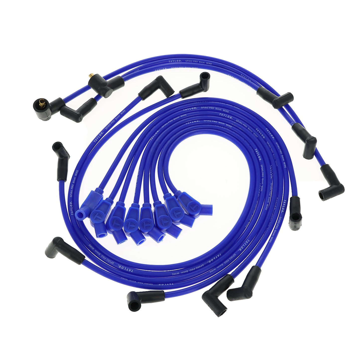 1977-95 Ford/Lincoln/Mercury V8 8mm Spiro-Pro Spark Plug Wire Set (Available in 3 Colors)