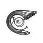 Taylor Cable Spiro-Pro Race Fit Small Block Chevy 8mm Spark Plug Wires with Black Ceramic Boots for with 350 Ohm Suppression