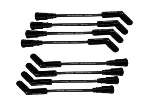 Ford 7.3L Godzilla Engines 8mm Spiro-Pro Black Ceramic Boots Spark Plug Wires