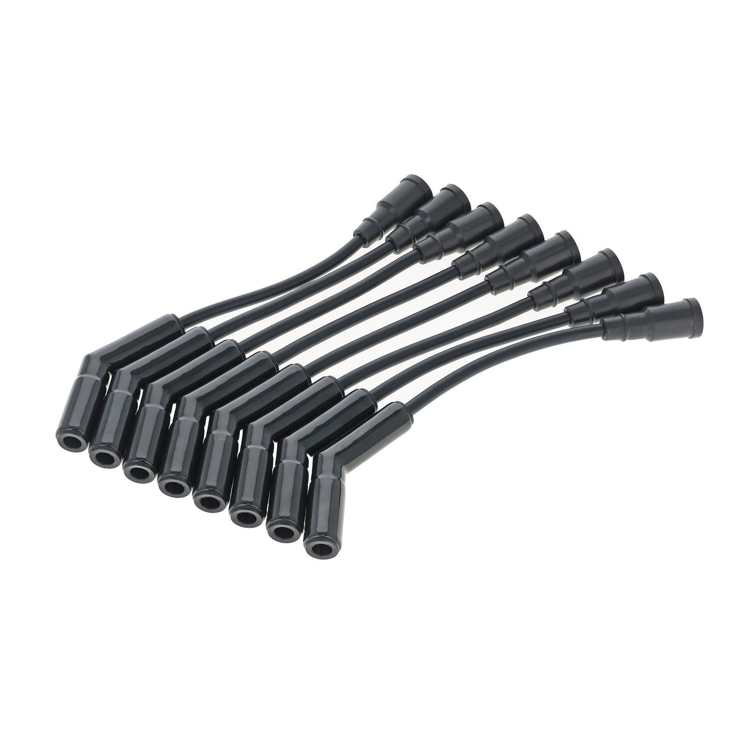 Ford 7.3L Godzilla Engines 8mm Spiro-Pro Black Ceramic Boots Spark Plug Wires