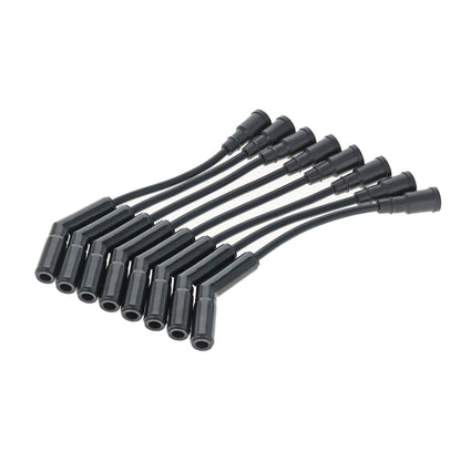 Ford 7.3L Godzilla Engines 8mm Spiro-Pro Black Ceramic Boots Spark Plug Wires