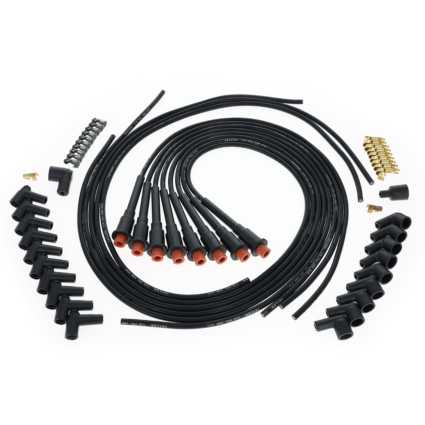 331-426 Street Hemi Universal 8mm Tinned Copper Wire Pro Spark Plug Wire Set