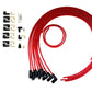 Universal 8mm Spiro-Pro Black Ceramic Boots Spark Plug Wire Sets (Available in 2 Colors)
