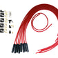 Universal 8mm Spiro-Pro Black Ceramic Boots Spark Plug Wire Sets (Available in 2 Colors)