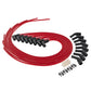 LS Engines Universal 8mm Spiro-Pro Black Ceramic Boots Spark Plug Wire Set (Available in 2 Colors)