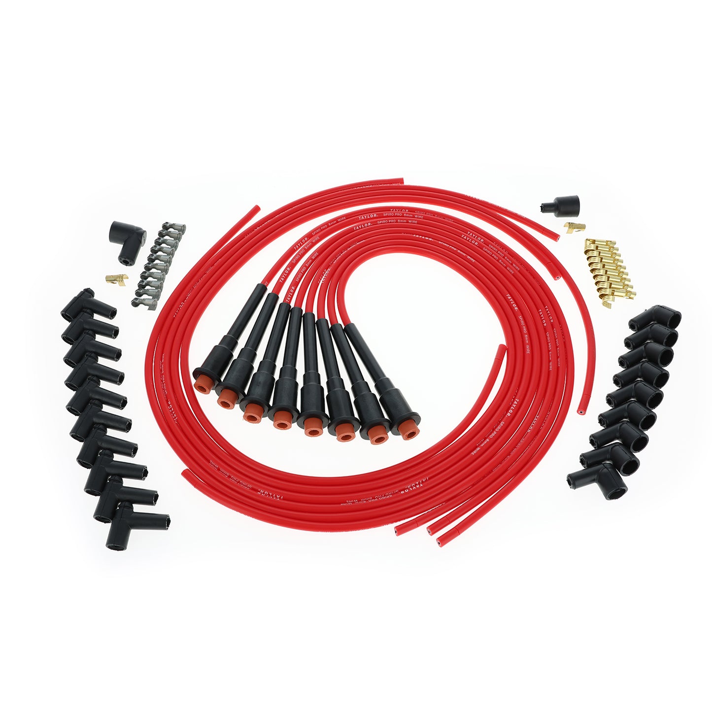 331-426 Street Hemi Universal 8mm Spiro-Pro Spark Plug Wire Set (Available in 3 Colors)