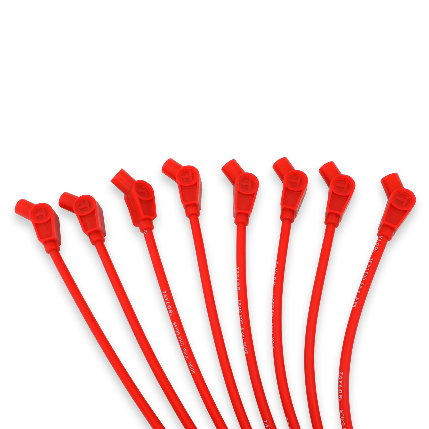 Chevy Big Block Race Fit 8mm Spiro-Pro Spark Plug Wire Set with Over Valve Cover HEI Fitment (Available in 3 Colors)