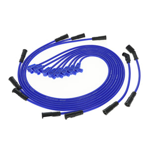 Chevy LT1/LT4 Race Fit 8mm Spiro-Pro Spark Plug Wire Set with Over Valve Cover Optispark Fitment (Available in 3 Colors)
