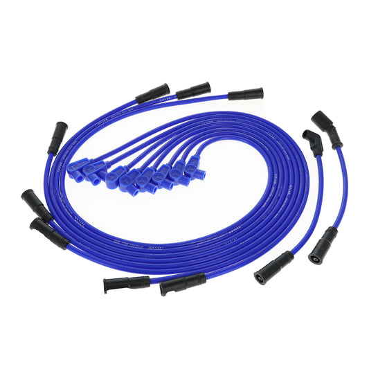 Chevy LT1/LT4 Race Fit 8mm Spiro-Pro Spark Plug Wire Set with Over Valve Cover Optispark Fitment (Available in 3 Colors)