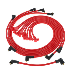 Chevy Small Block Race Fit 10.4mm 409 Series Spark Plug Wire Set with Under Headers Socket Fitment