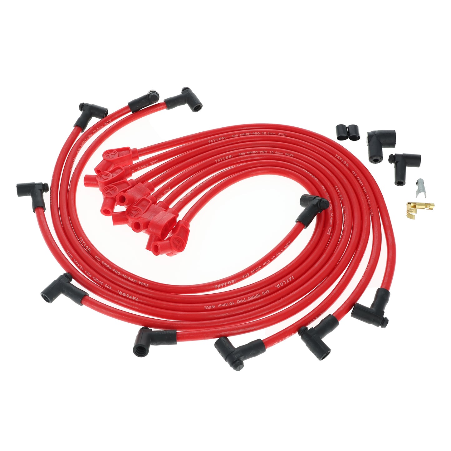 1958-69 Ford/Lincoln/Mercury 429/460 V8 Dual Spark Ignition 10.4mm 409 Series Spark Plug Wire Set (Available in 2 Colors