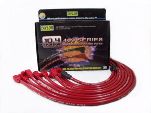 Taylor Cable 79281 10.4mm 409 Spiro-Pro Custom Spark Plug Wires red
