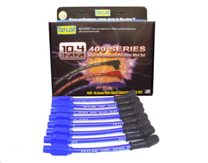 Taylor Cable 79603 10.4mm 409 Spiro-Pro Custom Spark Plug Wires blue