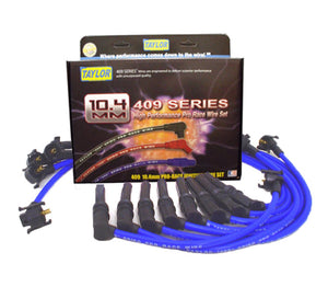 Taylor Cable 79657 10.4mm 409 Spiro-Pro Custom Spark Plug Wires blue