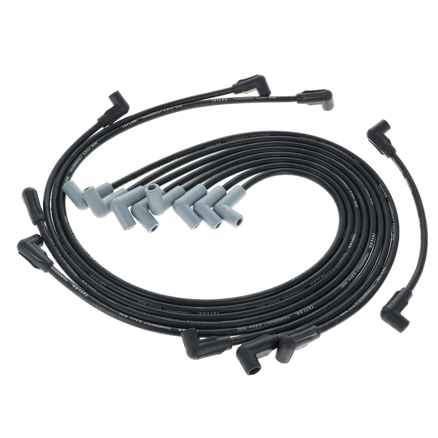 1987-96 GM Small Block with Throttle Body Injection 8.2mm Thundervolt Spark Plug Wire Set (Available in 2 Colors)