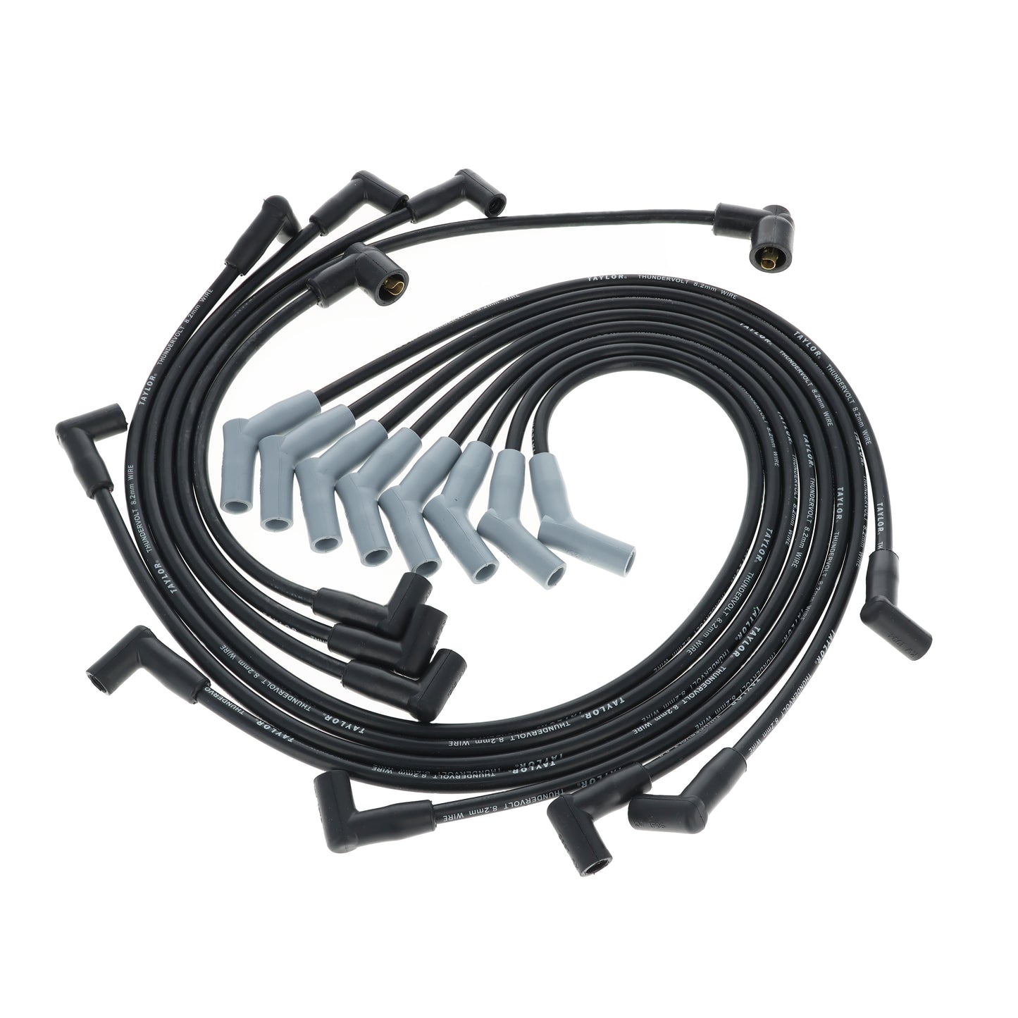 1977-95 Ford/Lincoln/Mercury V8 8.2mm Thundervolt Spark Plug Wire Set (Available in 3 Colors)