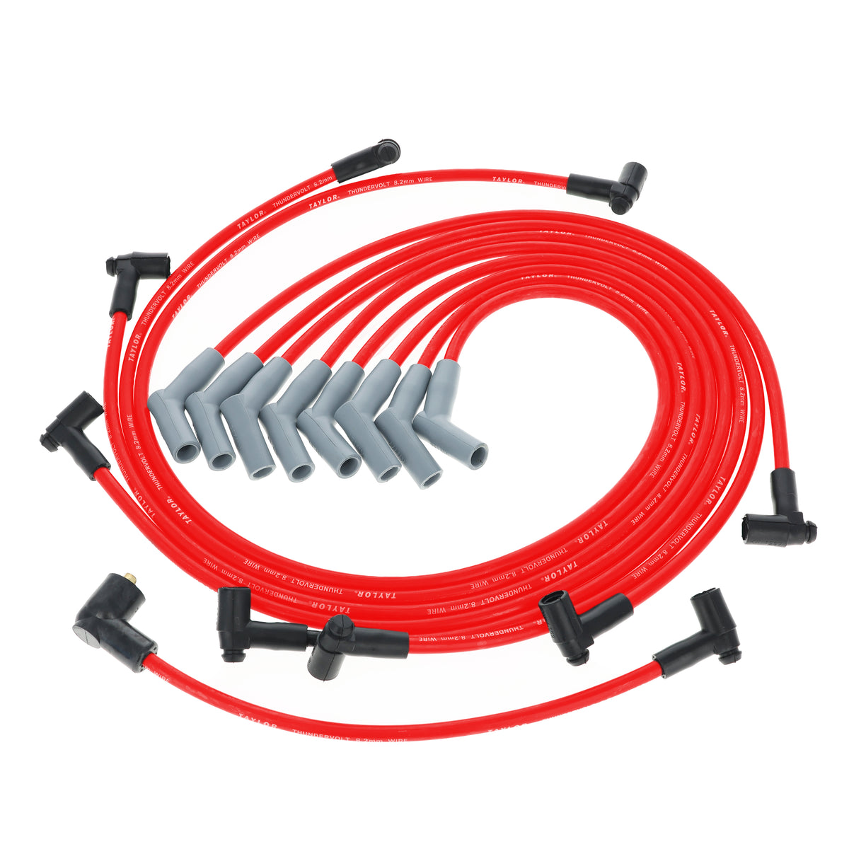 1968-90 Multi-Make V8 HEI 8.2mm Thundervolt Spark Plug Wire Set (Available in 3 Colors)