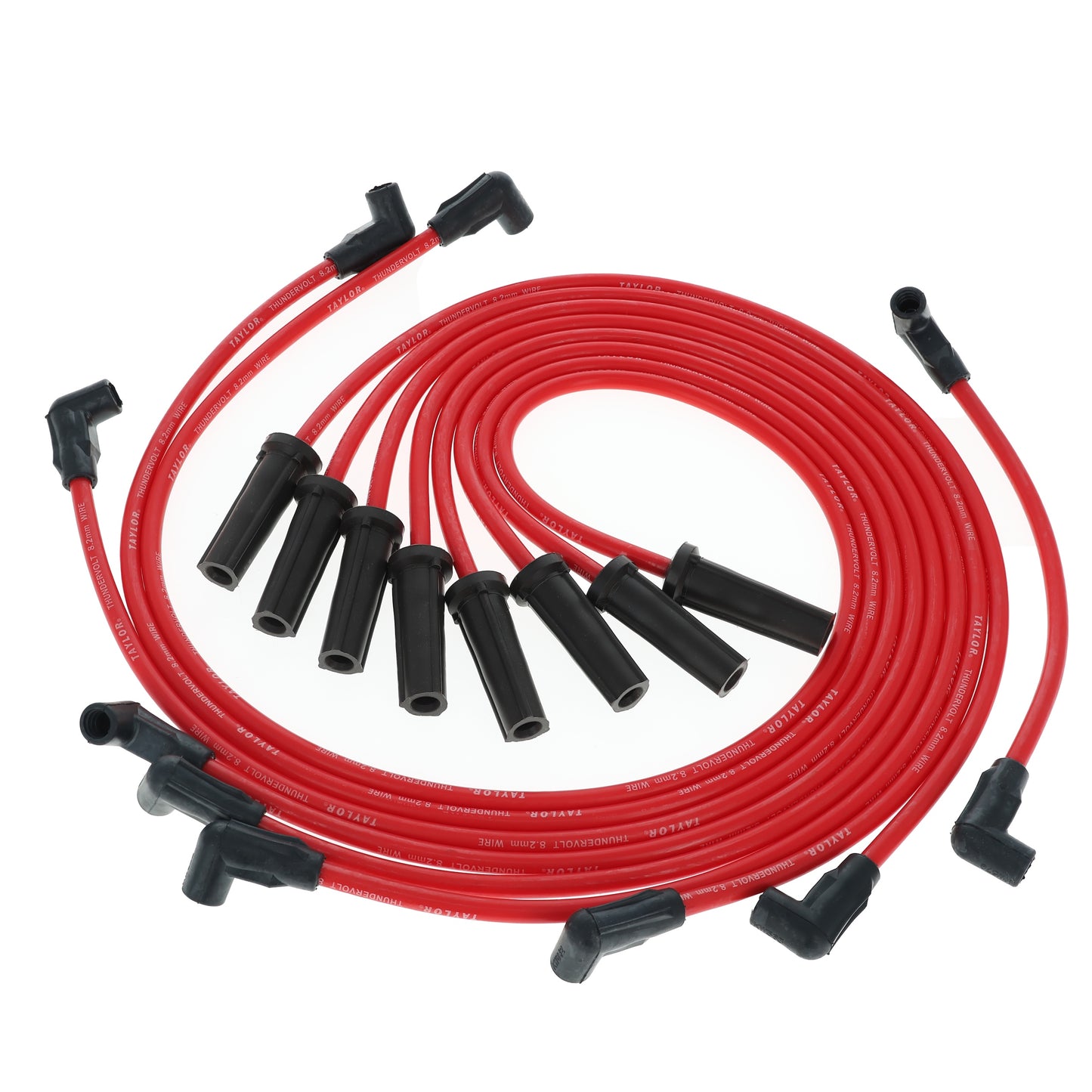 1987-97 GM Big Block 7.4L V8 with Throttle Body Injection 8.2mm Thundervolt Spark Plug Wire Set (Available in 3 Colors)