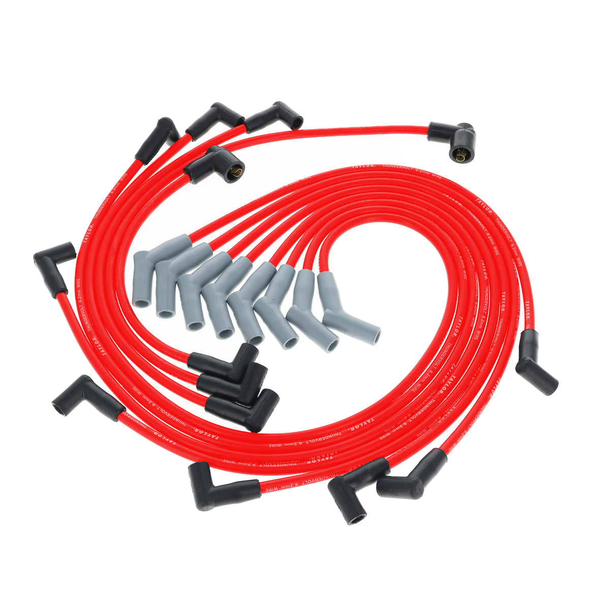 1977-95 Ford/Lincoln/Mercury V8 8.2mm Thundervolt Spark Plug Wire Set (Available in 3 Colors)