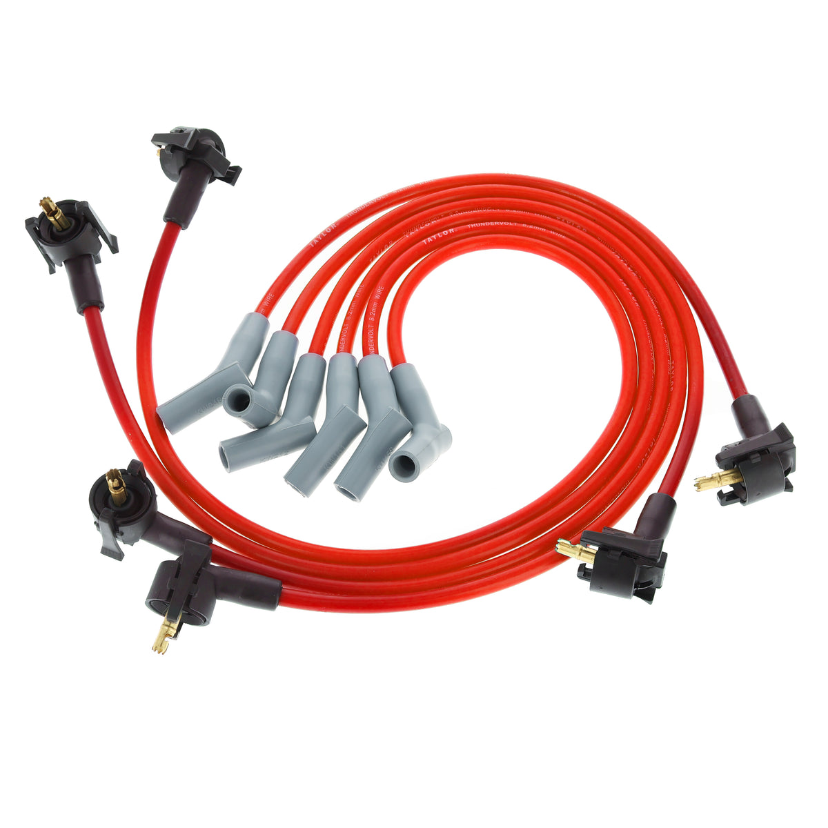 1995-00 Ford Ranger/Aerostar & Mazda B3000 3.0L V6 8.2mm Thundervolt Spark Plug Wire Set (Available in 2 Colors)