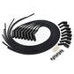 LS Engines Universal 8.2mm ThunderVolt Black Ceramic Boots Spark Plug Wire Sets
