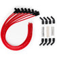 LS Engines Universal 8.2mm ThunderVolt Black Ceramic Boots Spark Plug Wire Sets