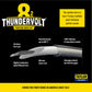 ThunderVolt 8.2 White Ceramic Boot Universal Wire Set 135 Blue