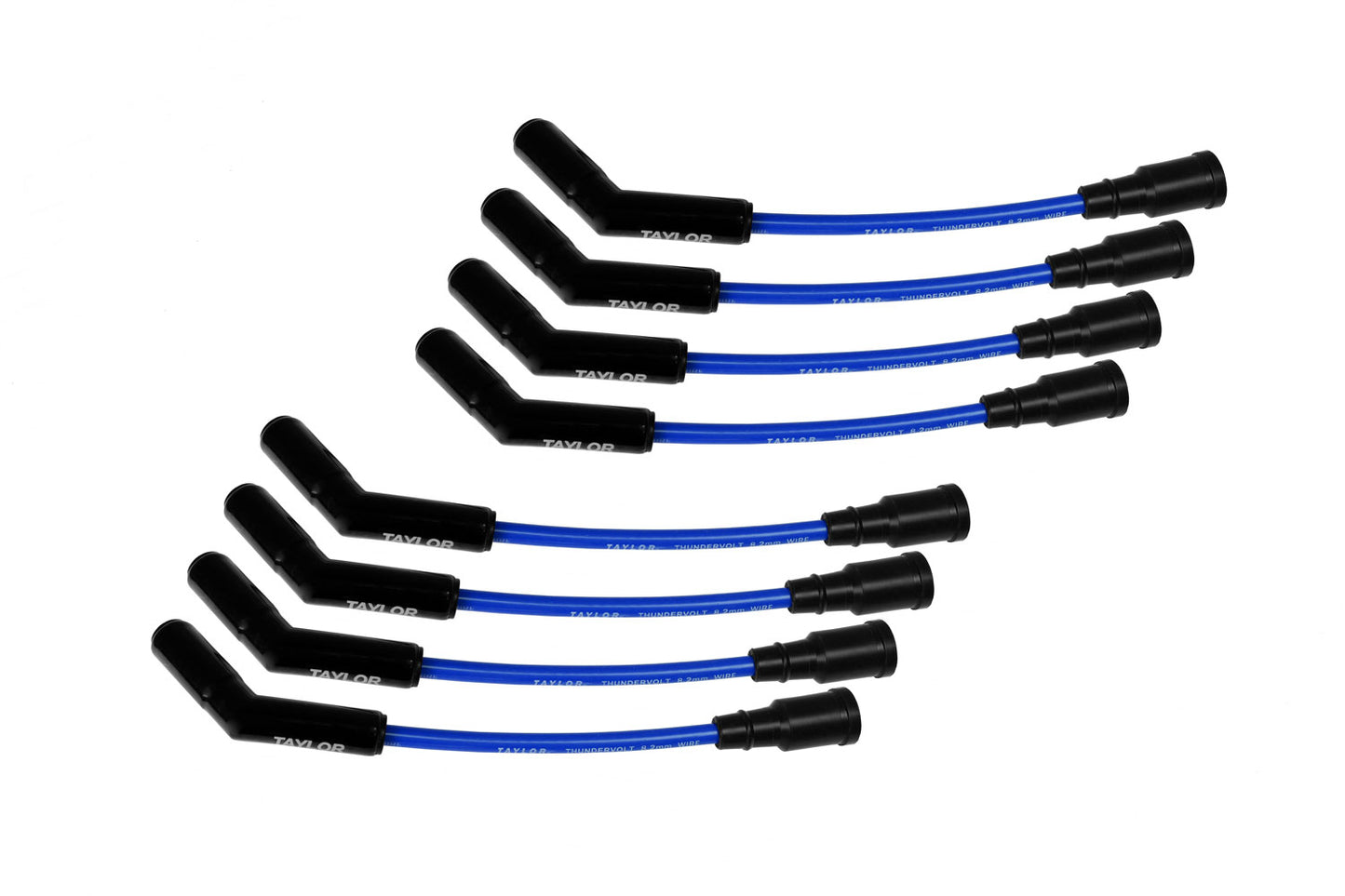 Ford 7.3L Godzilla Engines 8.2mm ThunderVolt Spark Plug Wires with Black Ceramic Boots (Available in 3 Colors)