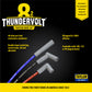 Chevy Small Block Race Fit 8.2mm Thundervolt Spark Plug Wire Set with Over Valve Cover Socket Fitment (Available in 3 Colors)