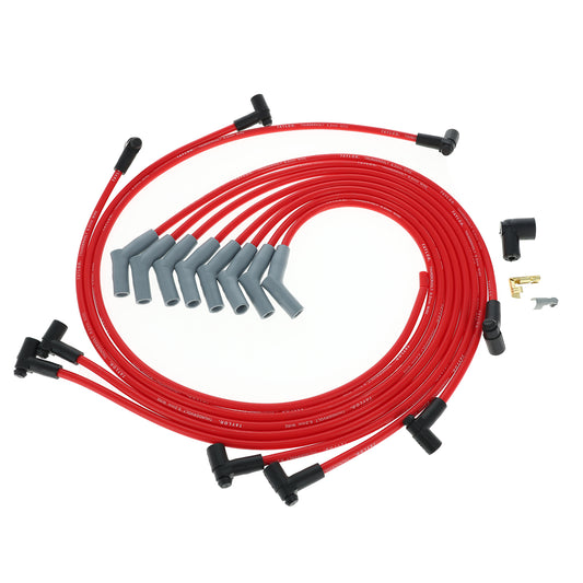 Chevy Big Block Race Fit 8.2mm Thundervolt Spark Plug Wire Set with Over Valve Cover HEI Fitment (Available in 3 Colors)