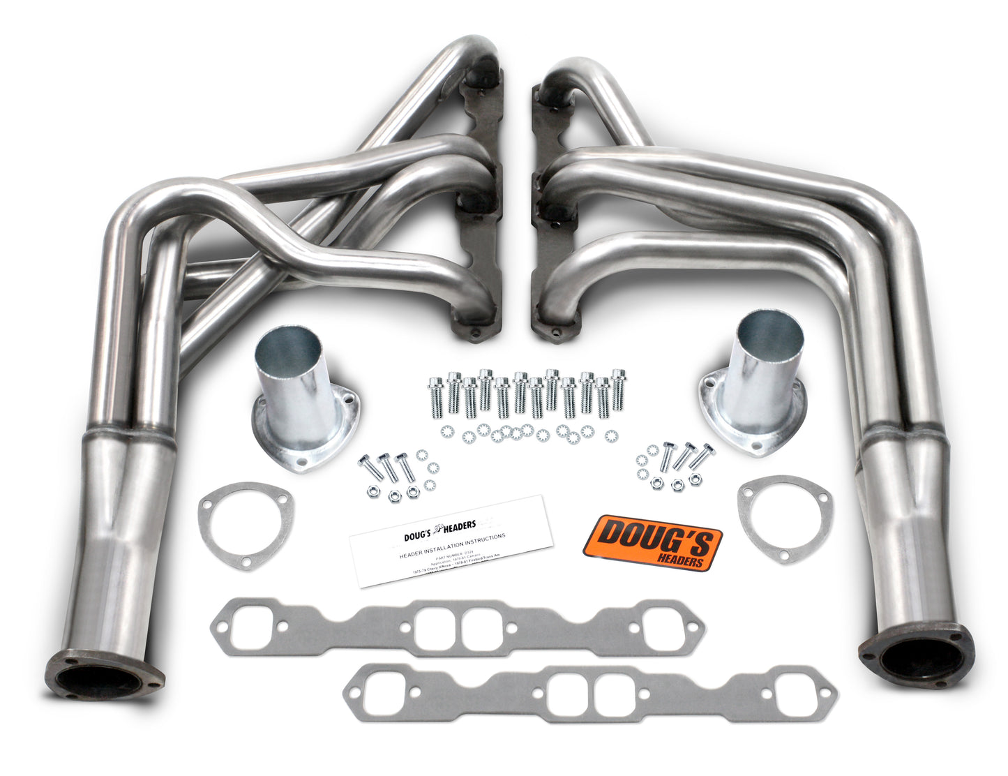 Doug's Headers D324-SS 70-81 GM F Body SBC Long Tube 304SS