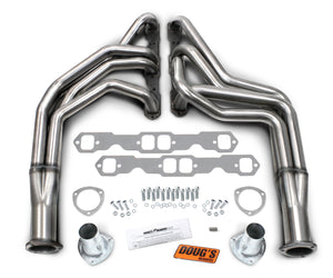 1955-57 Chevy 265-400 Small Block 1 3/4" 304 Stainless Steel Long Tube Header with 3" Collector
