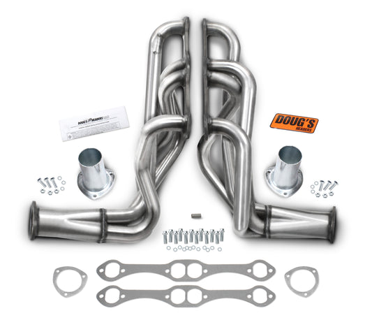 Doug's Headers D358-SS 4-Tube Full Length Header Chevrolet 58-64 Small Block 304SS