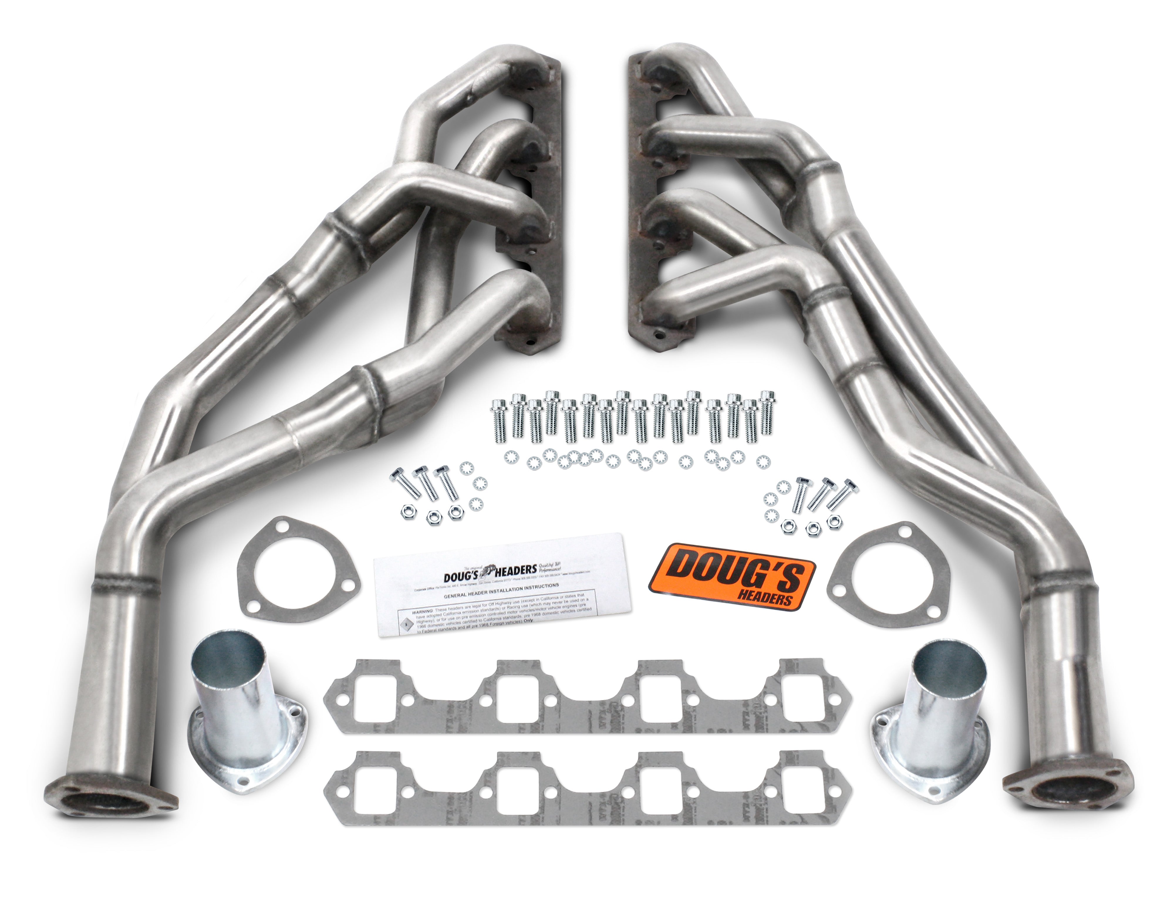 Doug's Headers D660YS-SS 60-65 Falcon SBF Tri Y 304SS – Pertronix