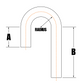 16 Gauge 304 Stainless Steel J Bends (Available in 2 Diameters)