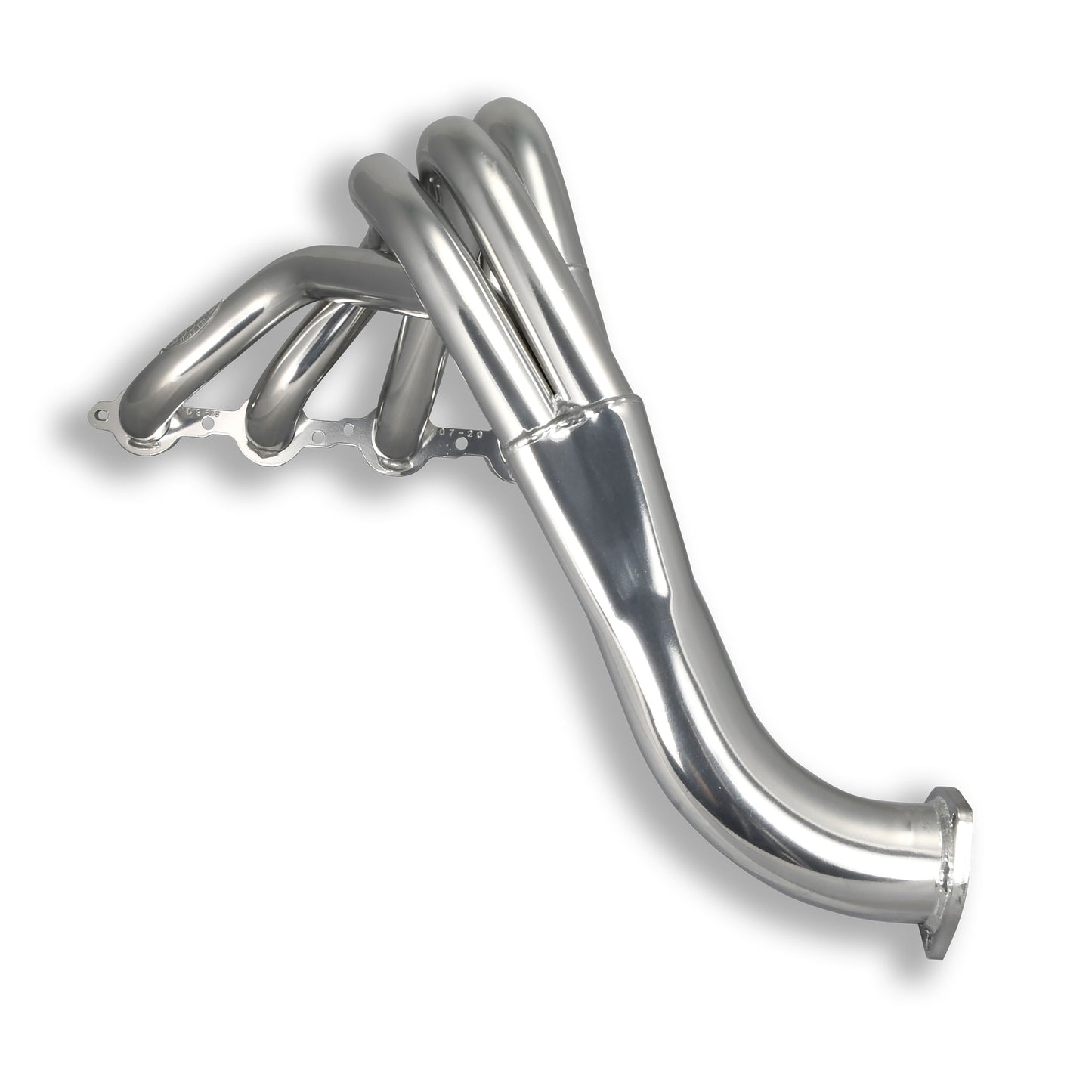 1962-67 Chevy II 1 3/4" Stainless Steel Fenderwell Header with Metallic Ceramic Coating