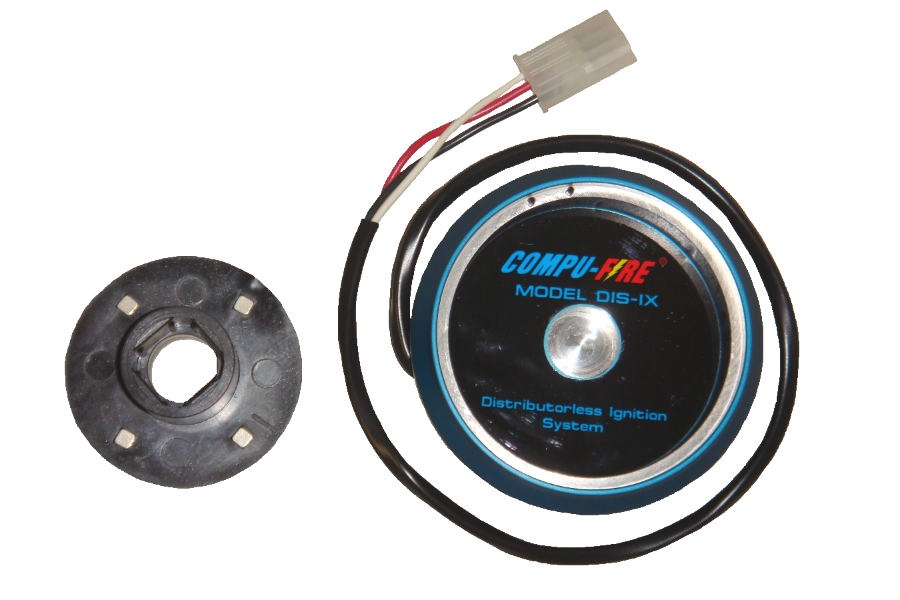 Compu-Fire 11100-B - DIS-IX Distributorless Ignition System with Blue Plug Wires for BOSCH 009 Distributor