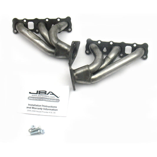 JBA Performance Exhaust 1410S 1 5/8" Header Shorty Stainless Steel 05-19 Frontier 4.0L