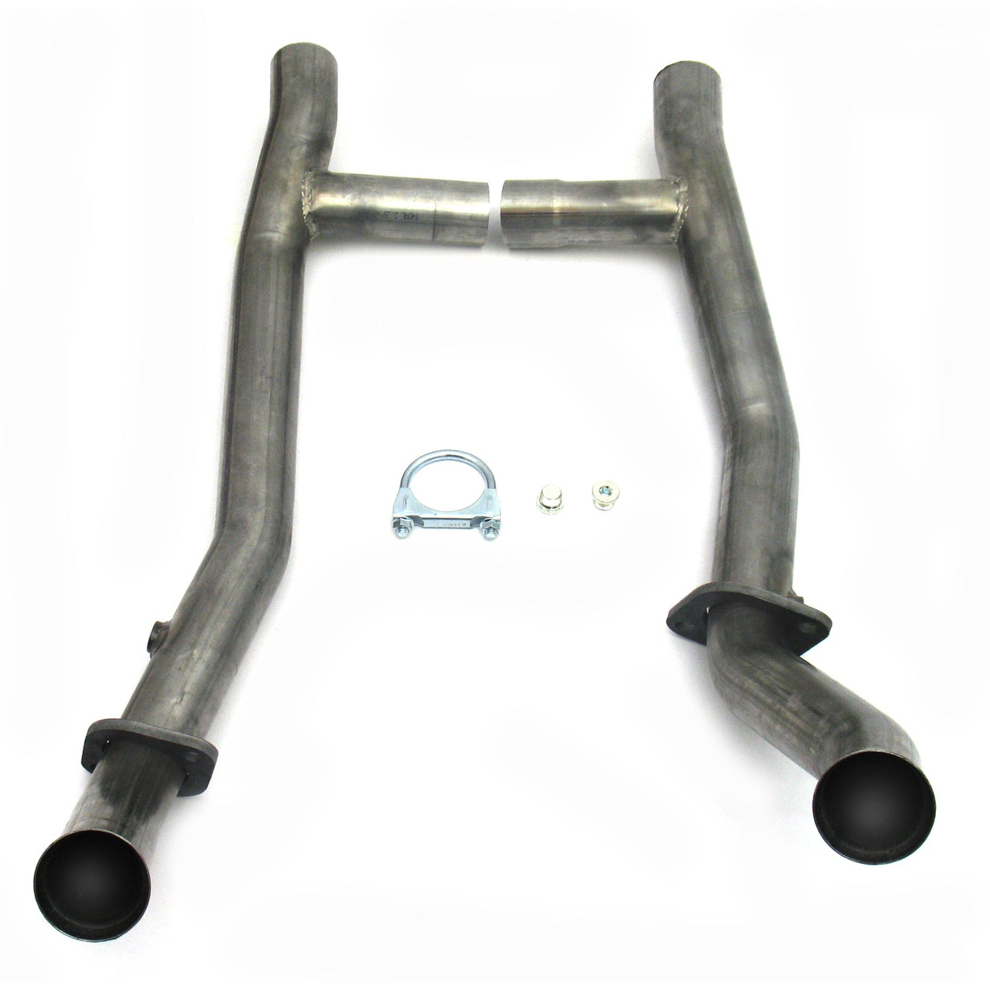 JBA Performance Exhaust 1651SH 2.5" Stainless Steel Mid-Pipe H-Pipe for 1650, 289/302, T-5 Transmission