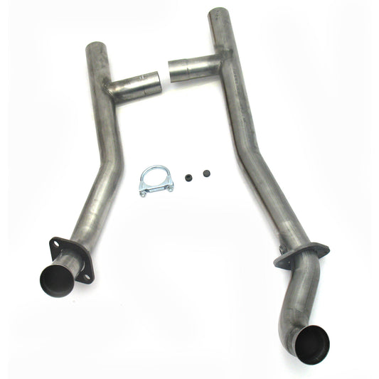 JBA Performance Exhaust 1653SH 2.5" Stainless Steel Mid-Pipe H-Pipe for 1653, 351W