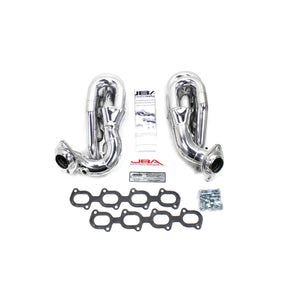 2007-14 Mustang GT-500 5.4L/5.8L 1 5/8" Stainless Steel Shorty Header with Metallic Ceramic Coating