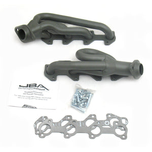 2002-03 Dodge Ram 4.7L 1 1/2" Stainless Steel Shorty Header with Titanium Ceramic Coating