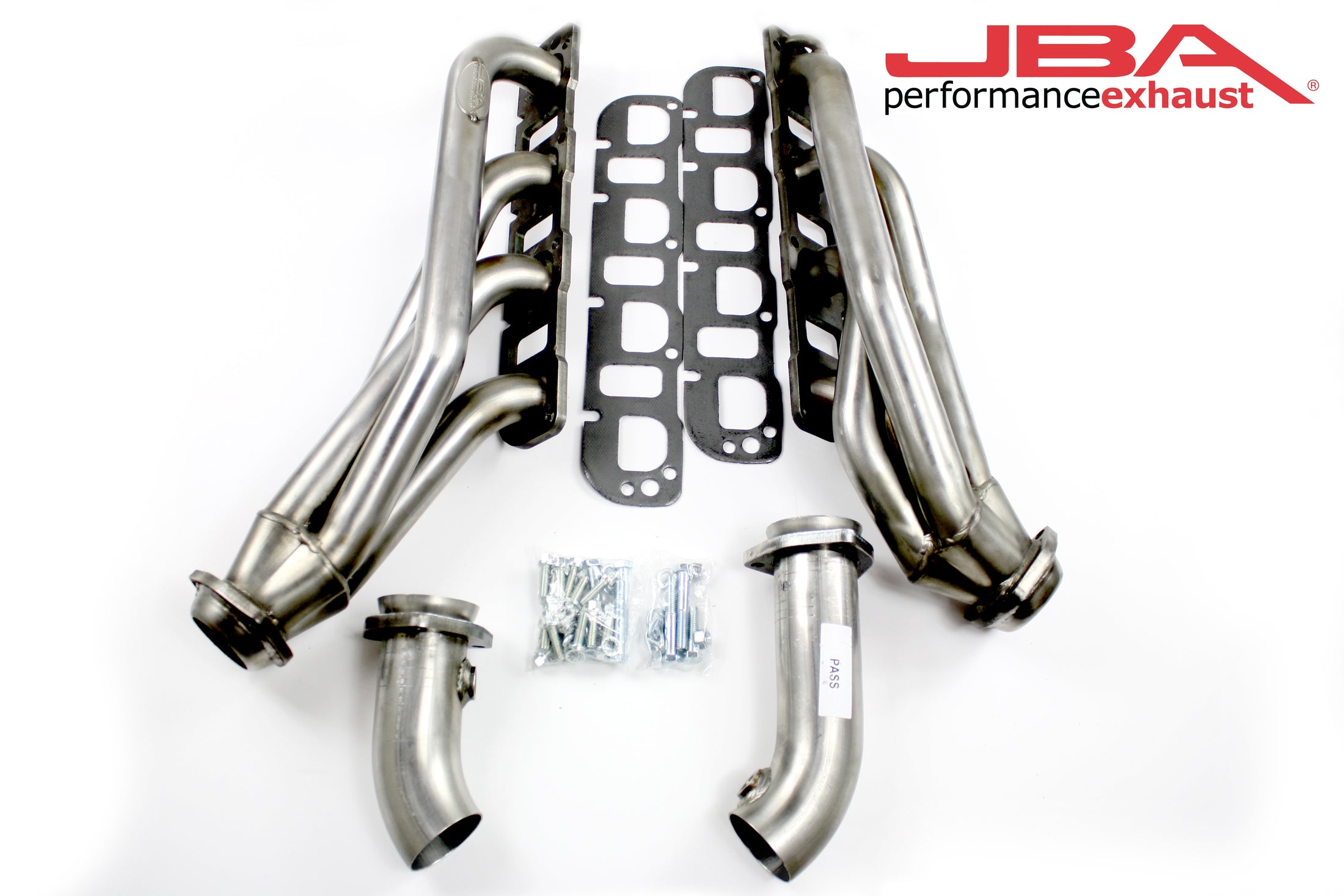 JBA Performance Exhaust 1962S 1 5/8" Header Shorty Stainless Steel 04-08 Hemi Durango