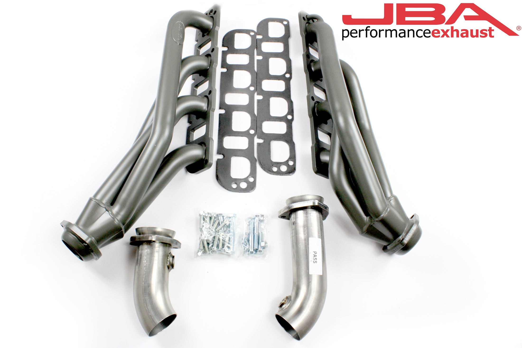 JBA Performance Exhaust 1962SJT 1 5/8" Header Shorty Stainless Steel 04-08 Hemi Durango Titanium Ceramic