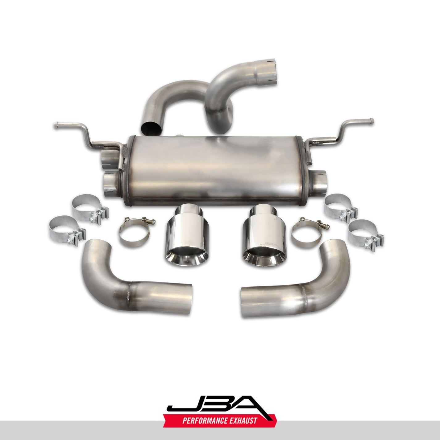 JBA Performance Exhaust 301544 1820 Jeep Wrangler JL Axle Back Exhaust Pertronix
